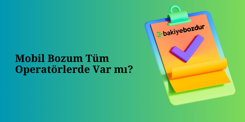 Mobil Bozum Tüm Operatörlerde Var mı?